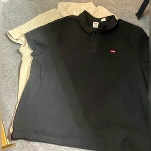 Levi's Lot of 2 Levi’s Polo Style Shirts for Men, Sz 3XL